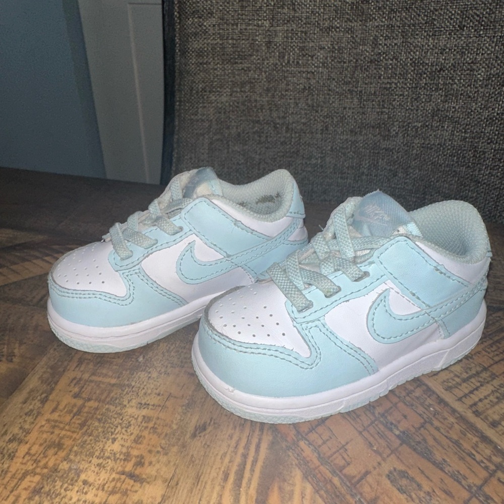 Nike Dunk Low Toddler Sneakers in Glacier Blue